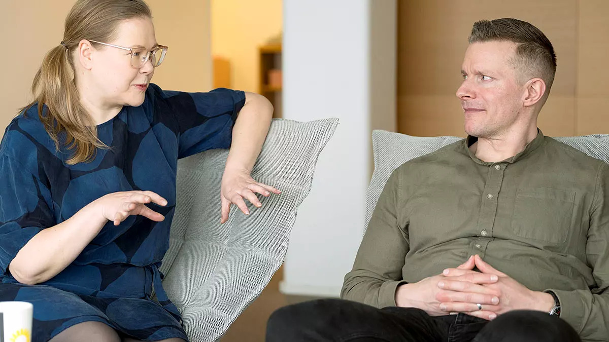 Maija Suokas ja Mikko Nykänen