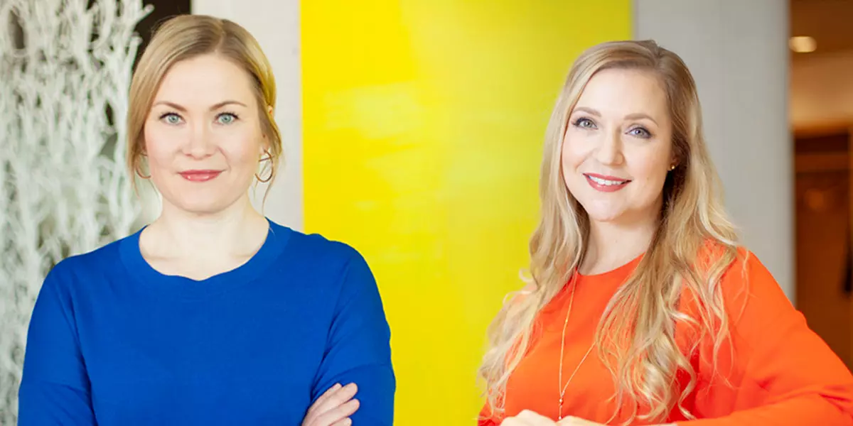 Päivi Pärkkä ja Noora Poussu Päivi Pärkkä ja Noora Poussu