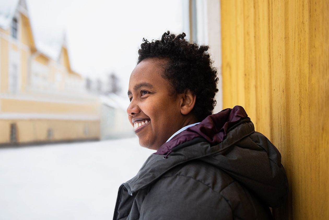 Faisa's company Amanihoiva Kotihoito Oy is growing and nourishing