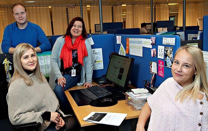 Kristiina, Niklas, Jaana ja Maria