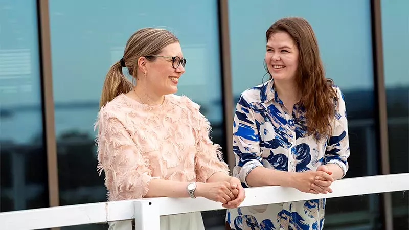 Anna Varpula ja Judit Lindstedt