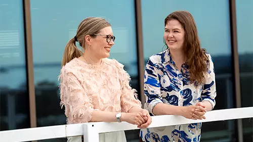 Anna Varpula ja Judit Lindstedt 