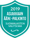 Elon Asiakkaan Ääni -palkinto 2019