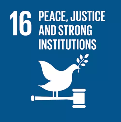 Goal 16: Peace, justice and strong institutions