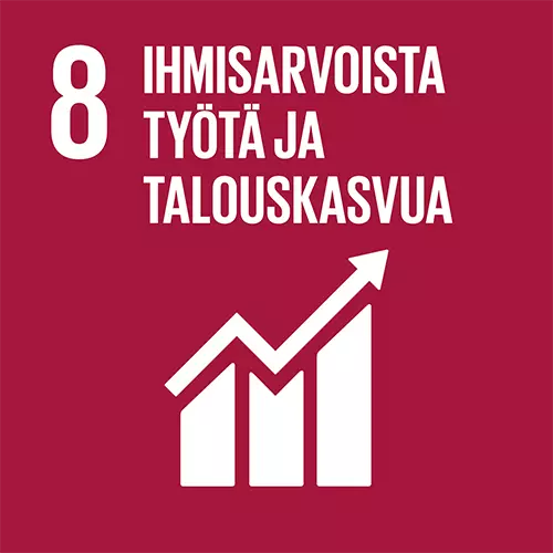 Tavoite 8 Ihmisarvoista tyota