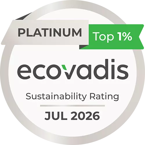 EcoVadis platina 2026