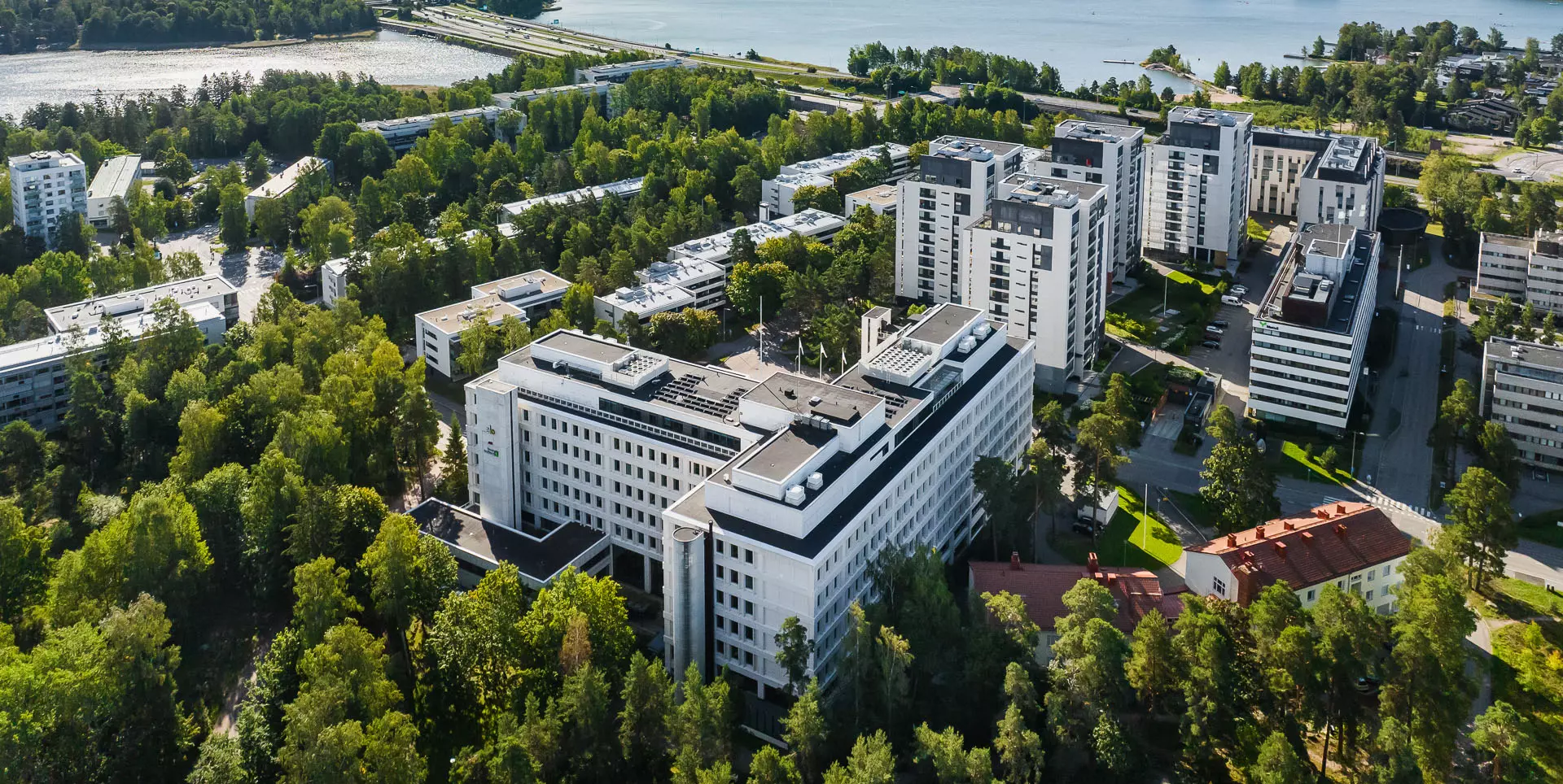 Revontulentie 7 ilmakuva