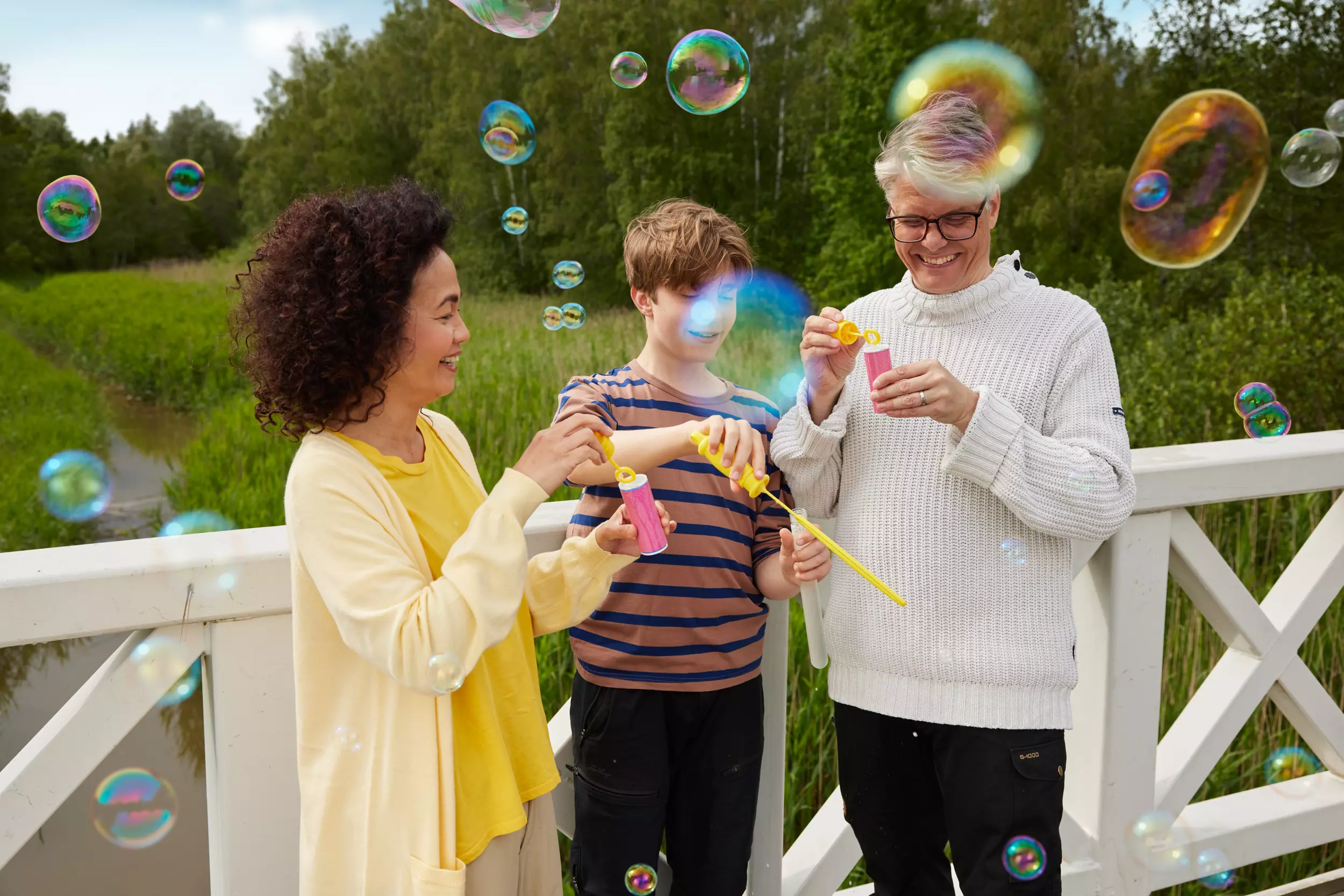 brandikuva saippuakuplat